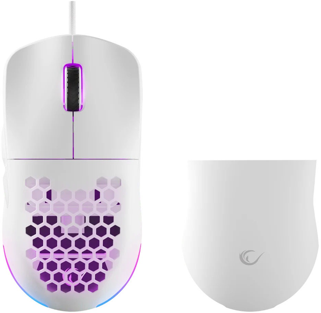 Миша Rampage BLINK USB White (BLINK-WHITE) - зображення 3