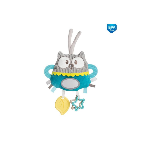 Canpol babies Іграшка плюшева розвиваюча до ліжечка/візка Pastel Friends - бірюзова 68/065_tur 5901691824713 - изображение 3