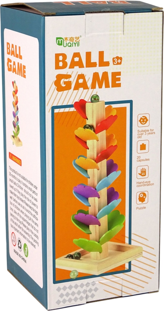 Дерев'яна іграшка Lean Toys Ball Game (5905323214439) - зображення 2