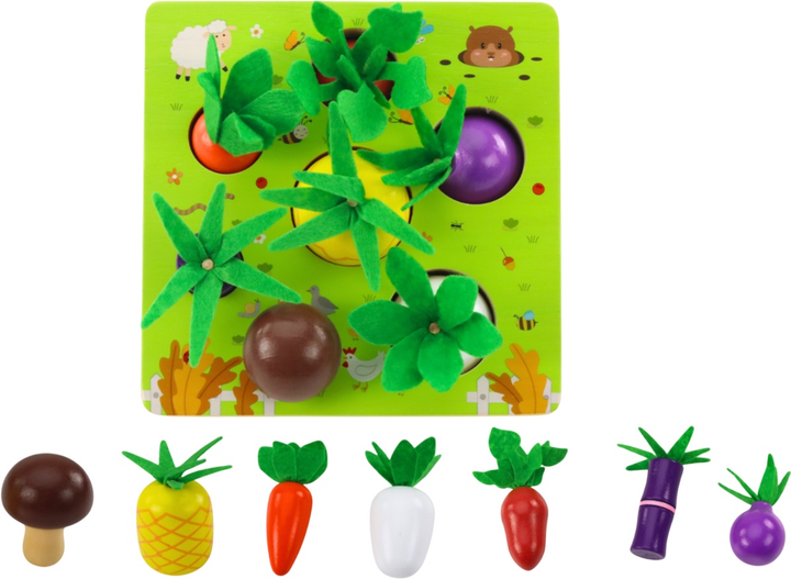 Zabawka drewniana Lean Toys Happy Farm (5905679074138) - obraz 3