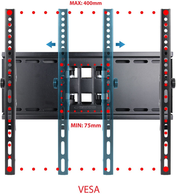 Uchwyt scienny Esperanza ERW012 do TV 26"-70" (5901299958964) (955555908154782) - Outlet - obraz 4