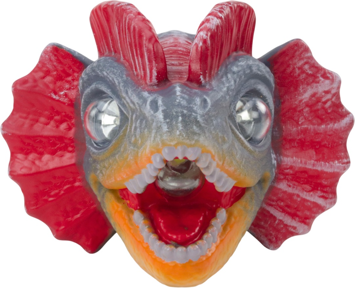 Latarka czołowa Lean Toys Dinosaur z regulowaną opaską (5905991006565) - obraz 3