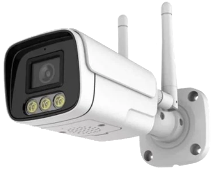 Розумна IP камера Wi-Fi Moes WCM-A02 Tuya Біла (5902135155073) - зображення 1