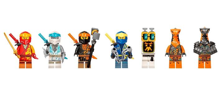 Конструктор Ультракомборобот ниндзя 1148 деталей Нинзяго Ninjago 61103 - изображение 7