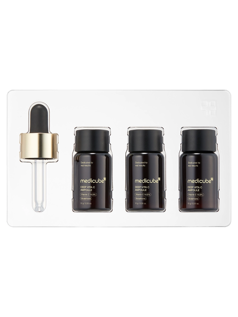 Набір сироваток для обличчя Medicube Deep Vita C Ampoule 2.0 3 x 10 г (8800240566944) - зображення 2