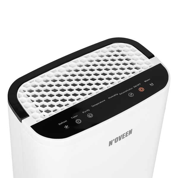 Осушитель и очиститель воздуха Noveen DH350 20 кв.м 70 Вт 220-240 В, 50/60 Гц 1,5 л / сутки белый с черным - изображение 3