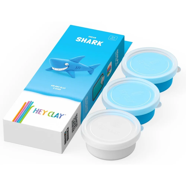 Пластична маса Hey Clay Акула HCL30057CEE3 (5904754607407) - зображення 3