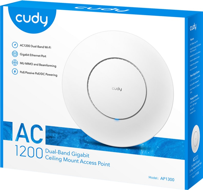 Punkt dostępu Cudy AP1300P White - obraz 5