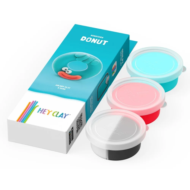 Masa plastyczna Hey Clay Potwór Donut HCL30086CEE3 (5904754607759) - obraz 2