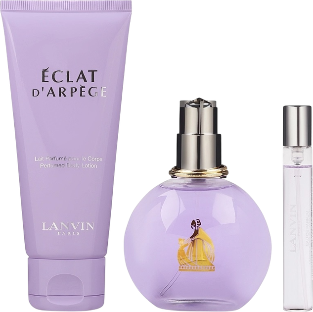 Набір для жінок Lanvin Eclat D'Arpege Парфумована вода 100 мл + Парфумована вода 7.5 мл + Лосьйон для тіла 100 мл (3386460138086) - Фото 1 Набір для жінок Lanvin Eclat D'Arpege Парфумована вода 100 мл + Парфумована вода 7.5 мл + Лосьйон для тіла 100 мл (3386460138086) - зображення 1