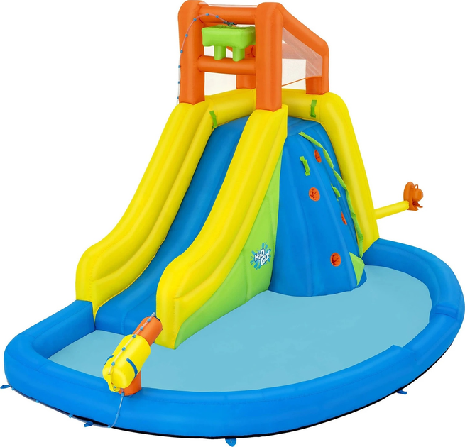 Надувний ігровий водний центр Bestway Mega Park 53478 435 x 286 x 267 см (6941607367360) - зображення 1