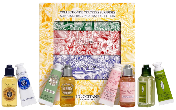 Zestaw kosmetyków do pielęgnacji ciała L'Occitane Surprise Firecrackers Collection 8 elementów (3253581779170) - obraz 1