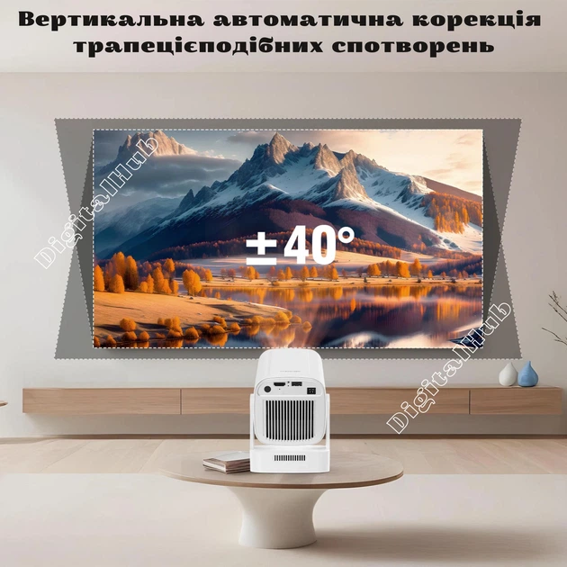 Смарт Проектор Magcubic HY310, Full HD 1080P, Air Mouse, Android 11 BT5.4 Dual Wi-Fi Домашний кинотеатр - изображение 8