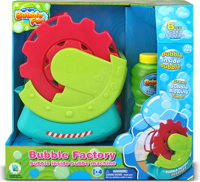 Maszyna do baniek mydlanych Ricokids Fabryka do baniek RK-907 (5903890612610) - obraz 1
