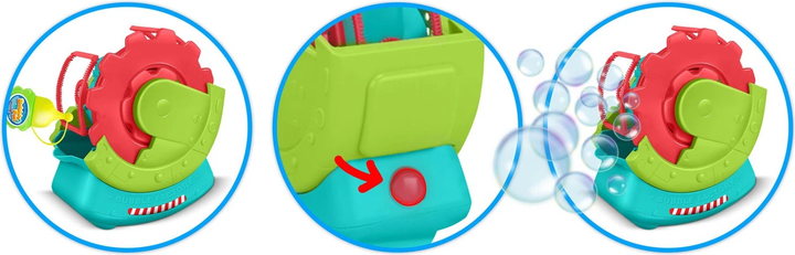 Maszyna do baniek mydlanych Ricokids Fabryka do baniek RK-907 (5903890612610) - obraz 6