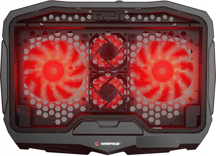 Підставка для ноутбука Rampage AD-RX34 X-FRAME Black - зображення 1