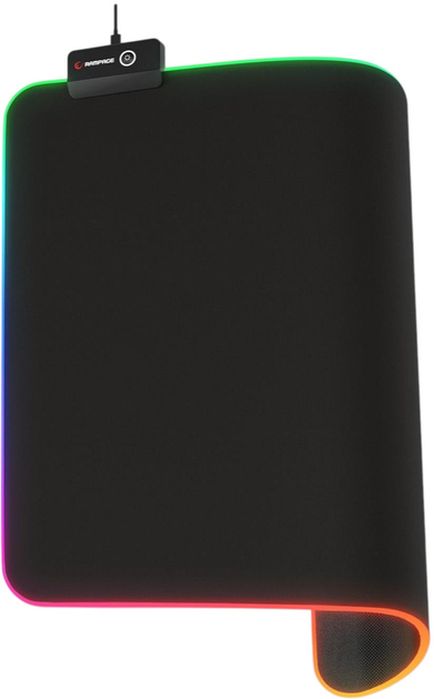 Podkładka gamingowa Rampage MP-23 RGB Black (8680096116056) - obraz 2