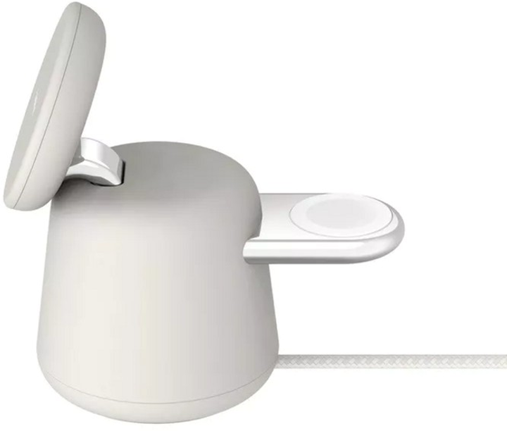 Bezprzewodowa ładowarka Belkin BoostCharge Pro 2-in-1 MagSafe 15W White (WIZ020VFH37) - obraz 3