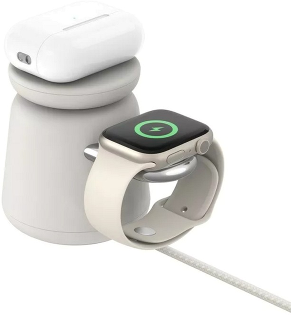 Bezprzewodowa ładowarka Belkin BoostCharge Pro 2-in-1 MagSafe 15W White (WIZ020VFH37) - obraz 9