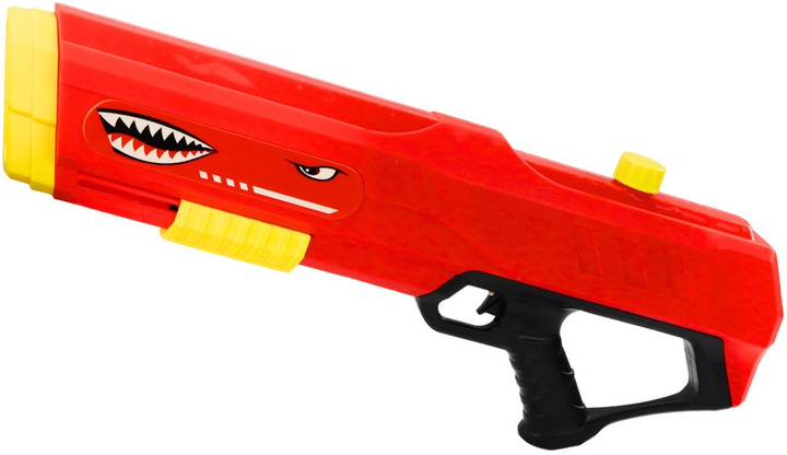 Водний пістолет LEAN Toys Акула 57 см Червоний 17807 (5905991006572) - зображення 1