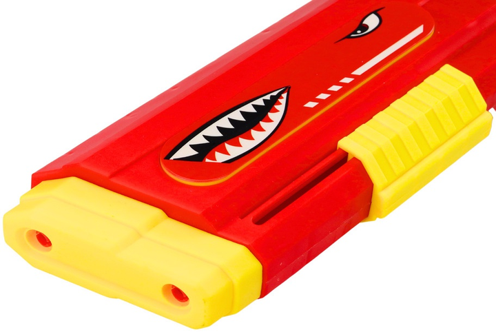 Водний пістолет LEAN Toys Акула 57 см Червоний 17807 (5905991006572) - зображення 3