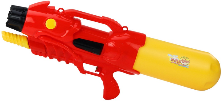 Водний пістолет LEAN Toys великий з регульованим ремінцем 2850 мл Червоний 17809 (5905991006596) - зображення 3