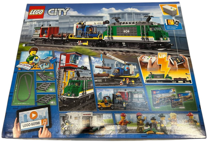 Zestaw klockow LEGO City Pociag towarowy 1226 elementow (60198) (955555910661436) - Outlet - obraz 2