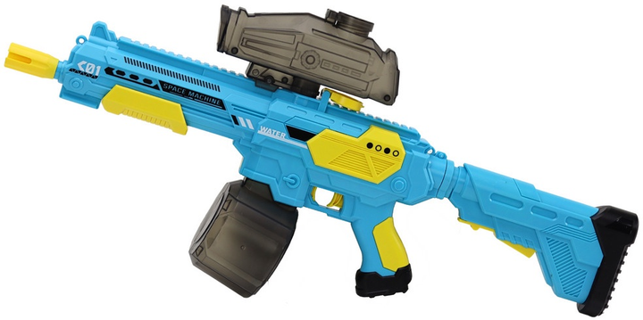 Karabin na wodę akumulatorowy LEAN Toys M416 Automat Niebieski 17615 (5905991004646) - obraz 2