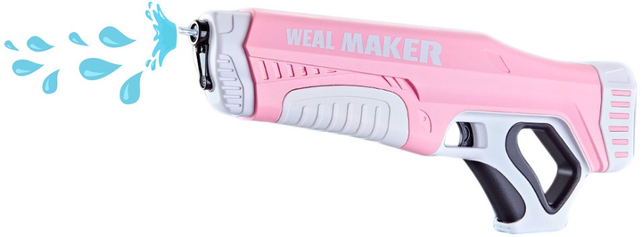 Pistolet na wodę LEAN Toys automatyczny 350 ml Różowy 20335 (5905991026242) - obraz 2