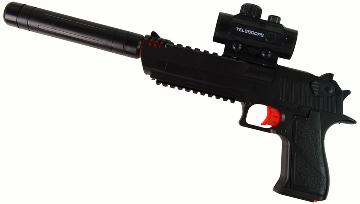 Karabin-pistolet LEAN Toys na kulki wodne z akcesoriami Czarny 16013 (5905679075593) - obraz 5