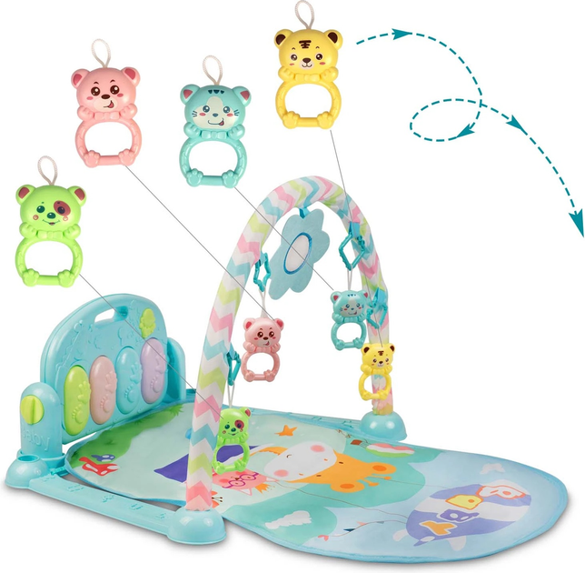 Інтерактивний ігровий килимок Ricokids з піаніно 7314 (5908220476290) - зображення 5