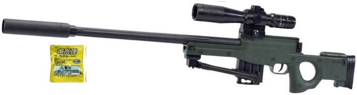 Karabin snajperski LEAN Toys Replika AWM ze stojakem 80 cm 24831 (5905991058816) - obraz 4