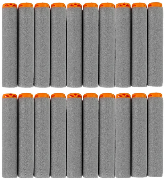 Pistolet LEAN Toys Ray Flame na piankowe strzałki z obrotowym magazynkiem 55 cm 11124 (5905214975852) - obraz 5
