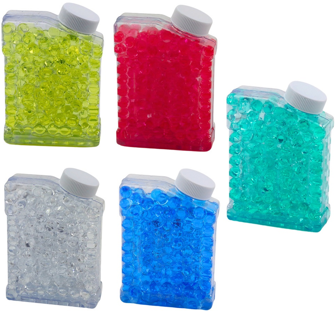 Zestaw pojemników LEAN Toys z kulkami wodnymi żelowymi do pistoletu 5 szt 24824 (5905991058748) - obraz 2