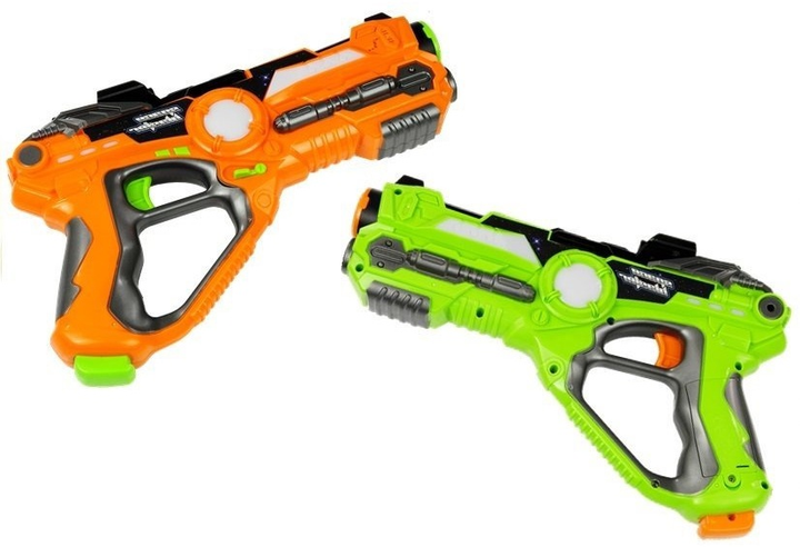 Zestaw pistoletów laserowych LEAN Toys Laser Tag 2 szt 2585 (5902808153986) - obraz 5