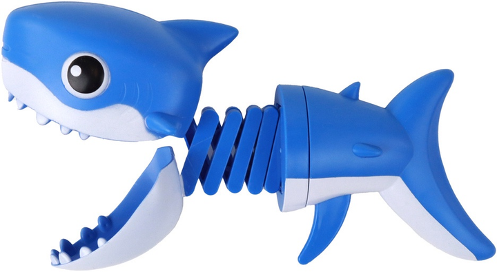 Zabawka LEAN Toys Pistolet Gryzący Rekin Niebieska 16684 (5905884452707) - obraz 1
