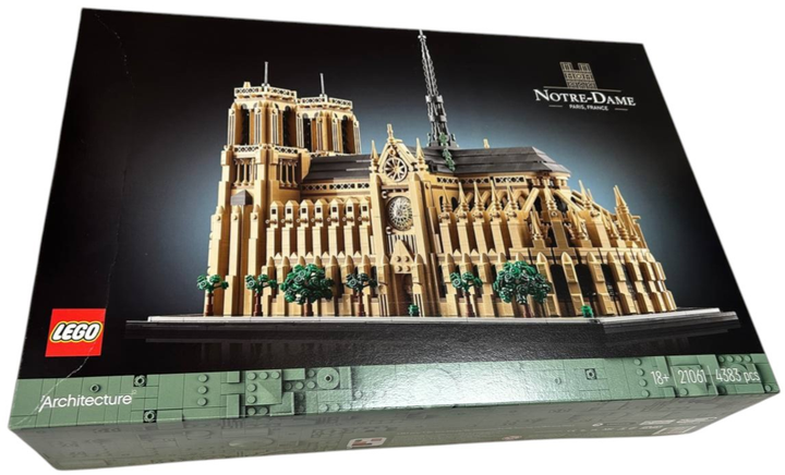 Набір Lego Architecture Нотр-Дам у Парижі 4383 деталі (21061) (955555911181277) - Уцінка - зображення 2