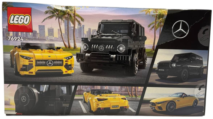 Конструктор LEGO Speed Champions Mercedes-AMG G 63 i Mercedes-AMG SL 63 808 деталей (76924) (955555911343356) - Уцінка - зображення 2