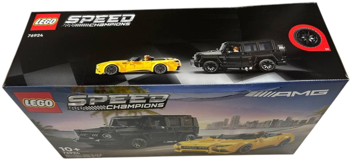 Конструктор LEGO Speed Champions Mercedes-AMG G 63 i Mercedes-AMG SL 63 808 деталей (76924) (955555911343356) - Уцінка - зображення 4
