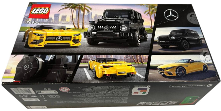 Конструктор LEGO Speed Champions Mercedes-AMG G 63 i Mercedes-AMG SL 63 808 деталей (76924) (955555911343356) - Уцінка - зображення 5