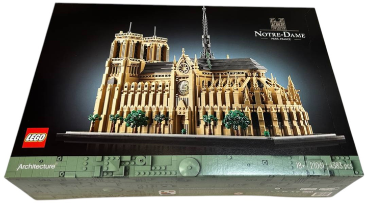 Набір Lego Architecture Нотр-Дам у Парижі 4383 деталі (21061) (955555911343398) - Уцінка - зображення 2