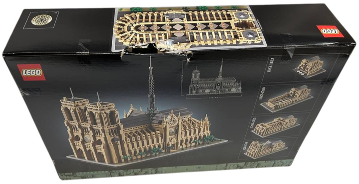 Набір Lego Architecture Нотр-Дам у Парижі 4383 деталі (21061) (955555911343414) - Уцінка - зображення 4