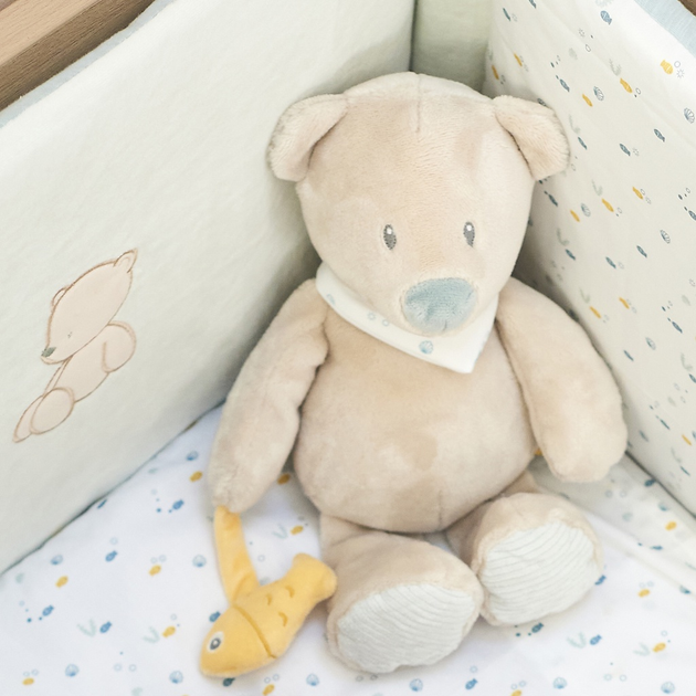 Pluszowa zabawka Nattou Miś Jules 32 cm (5414673950008) - obraz 2