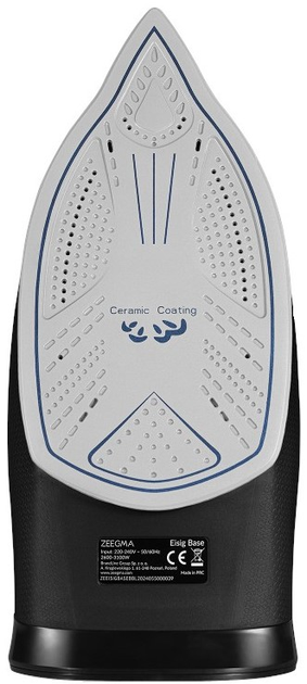 Żelazko Zeegma EISIG BASE BLACK BLUE - obraz 13