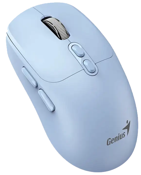 Миша Genius NX-8080S BT Blue (7095654) - Фото 3 Миша Genius NX-8080S BT Blue (7095654) - изображение 3