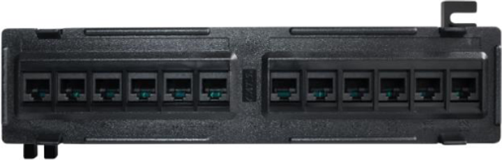 Патч-панель IPS Cat5e RJ45 MRC10-PP-12-K-01 (5902135148969) - зображення 1