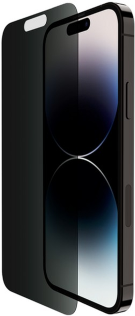 Захисне скло Belkin ScreenForce TemperedGlass Privacy Treated для Apple iPhone 16 Plus / 15 Plus / 14 Pro Max (OVA148ZZ) - зображення 1