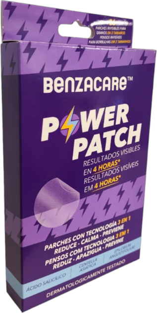 Punktowe plasterki Benzacare Power Patch na niedoskonałości 36 szt (3499320016575) - obraz 2