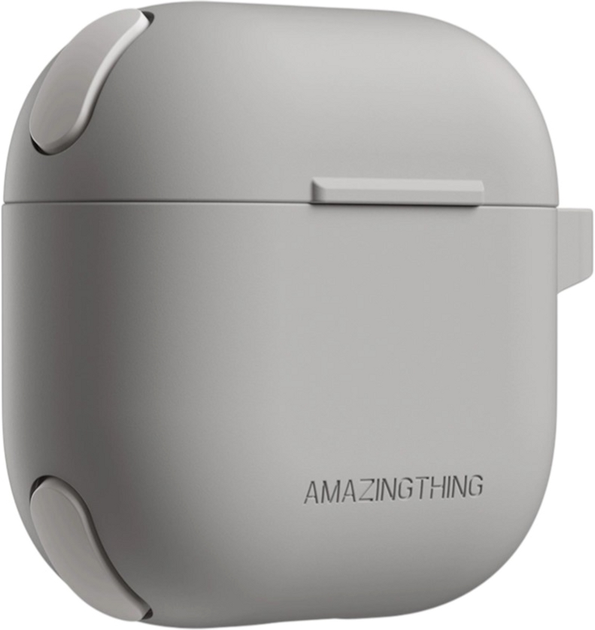 Etui AMAZINGthing Omni Case do AirPods 4 Grey (4896238001591) - obraz 2