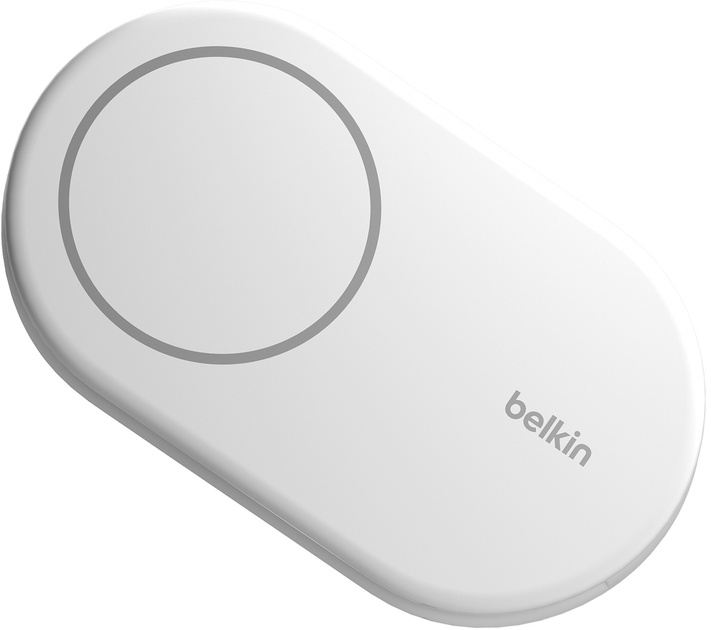 Ładowarka indukcyjna Belkin BoostCharge Magnetic Qi2 15W White (WIB007VFWH) - obraz 5